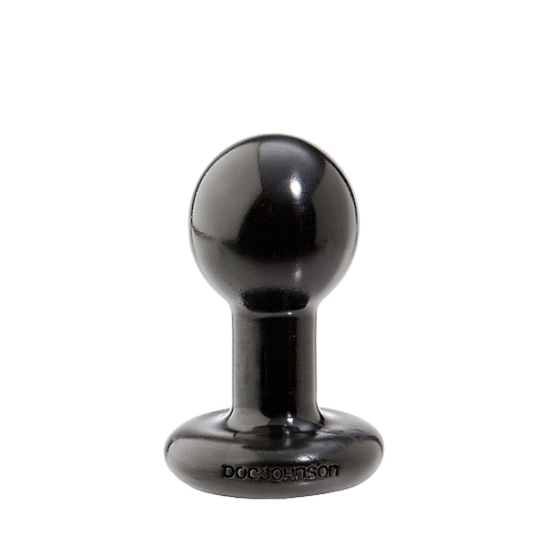 Round Butt plug Small Black - Desireshop.nl - Alkmaar