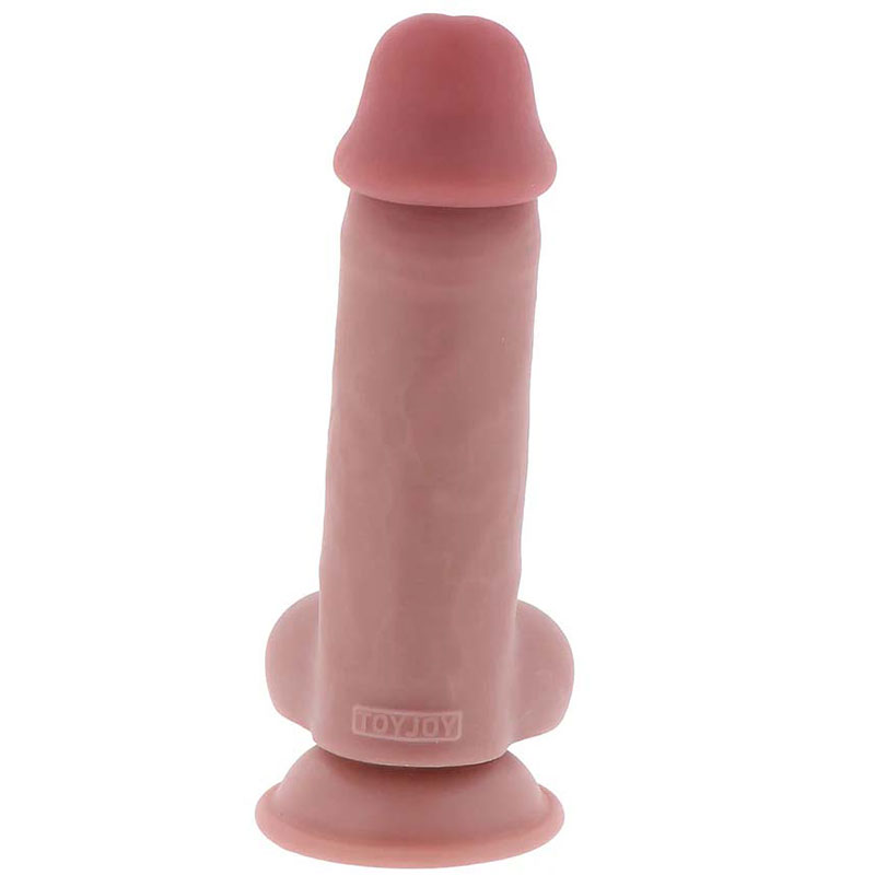 Deluxe Dual Density Thick Dildo 17 cm - Desireshop.nl