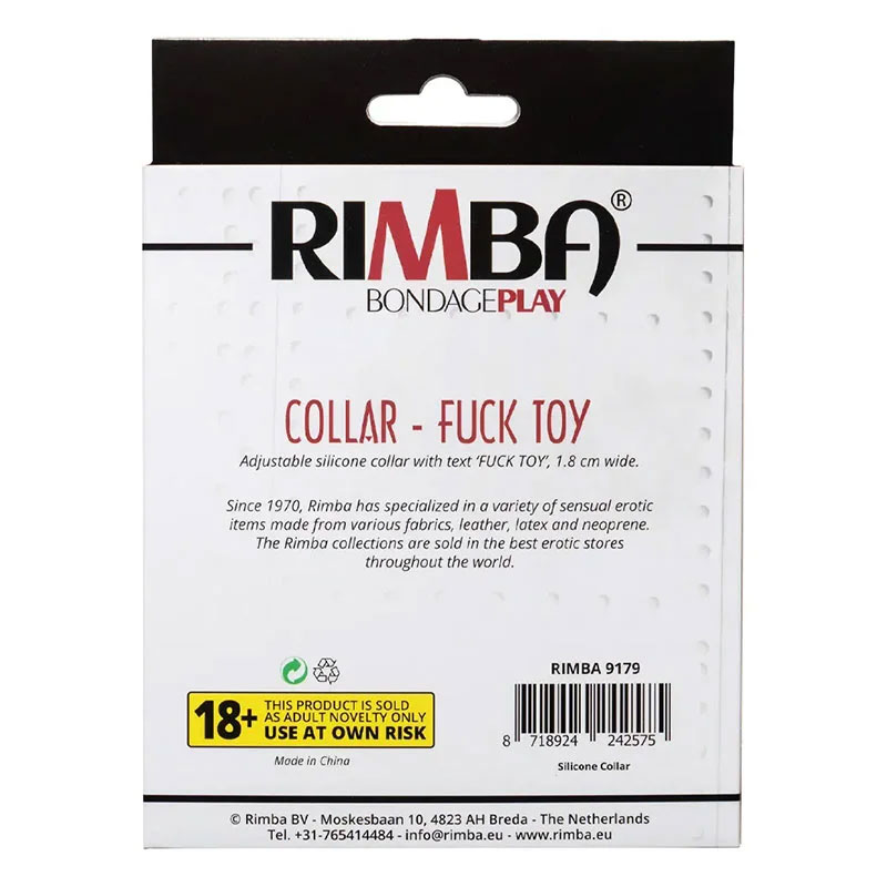 Whore halsband van Rimba - Desireshop.nl