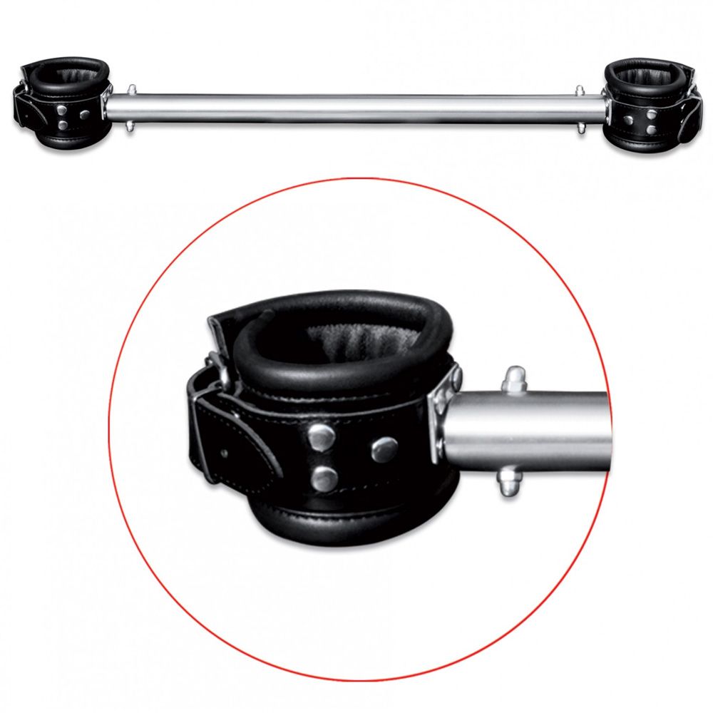 Spreidstang met lederen enkelboeien - Afbeelding 2