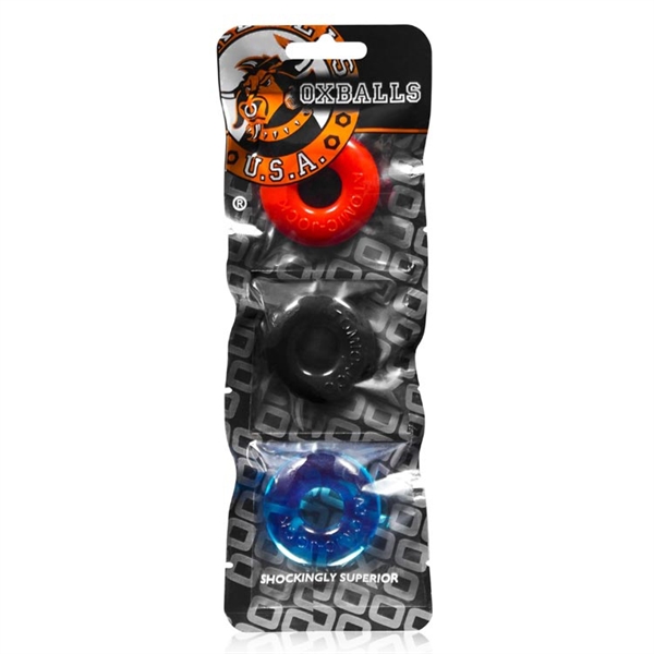 Oxballs Ringer 3 Pack Multi-Color kopen - Desireshop.nl