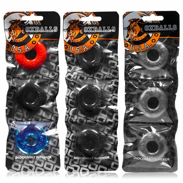 Oxballs Ringer 3 Pack Multi-Color kopen - Desireshop.nl