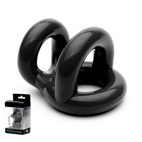 Sport Fucker Fucker Ring Black - Desireshop.nl