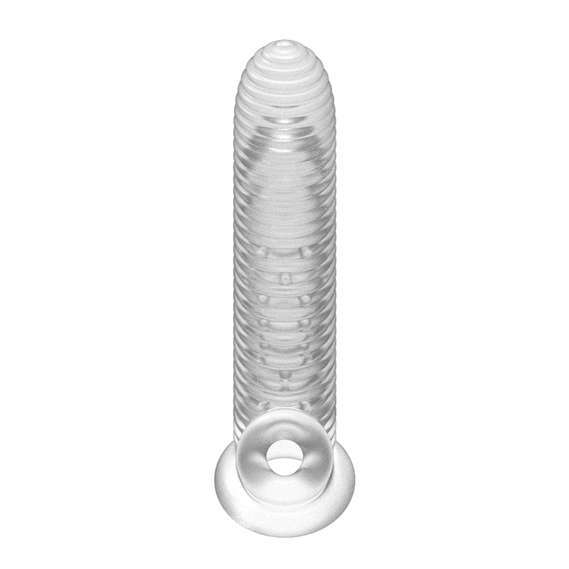 BRUTUS Almighty Cock Sheath 18 cm Clear - Afbeelding 6