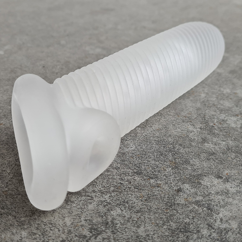 BRUTUS Almighty Cock Sheath 18 cm Clear - Afbeelding 5