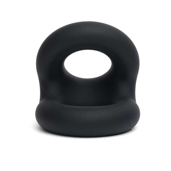 Liquid Silicone Rugby Ring Black - Desireshop.nl