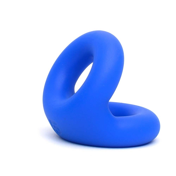 Liquid Silicone Rugby Ring Blue - Desireshop.nl
