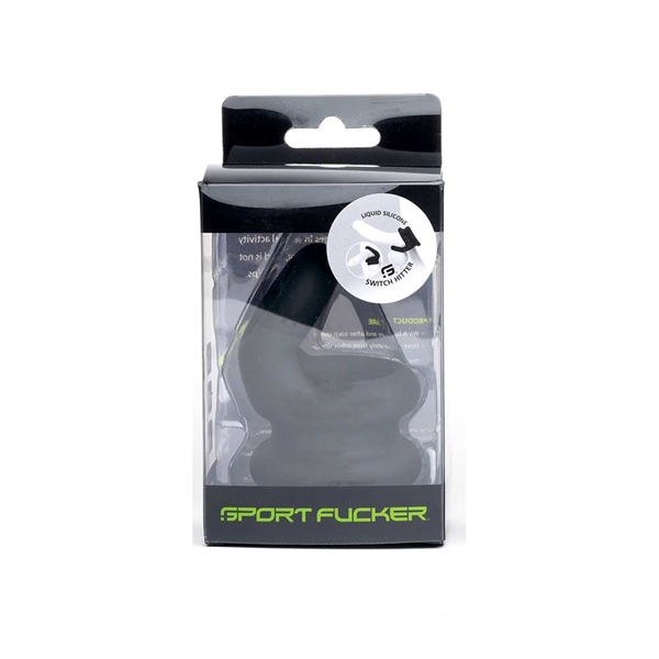 Liquid Silicone Switch Hitter Black - Desireshop.nl