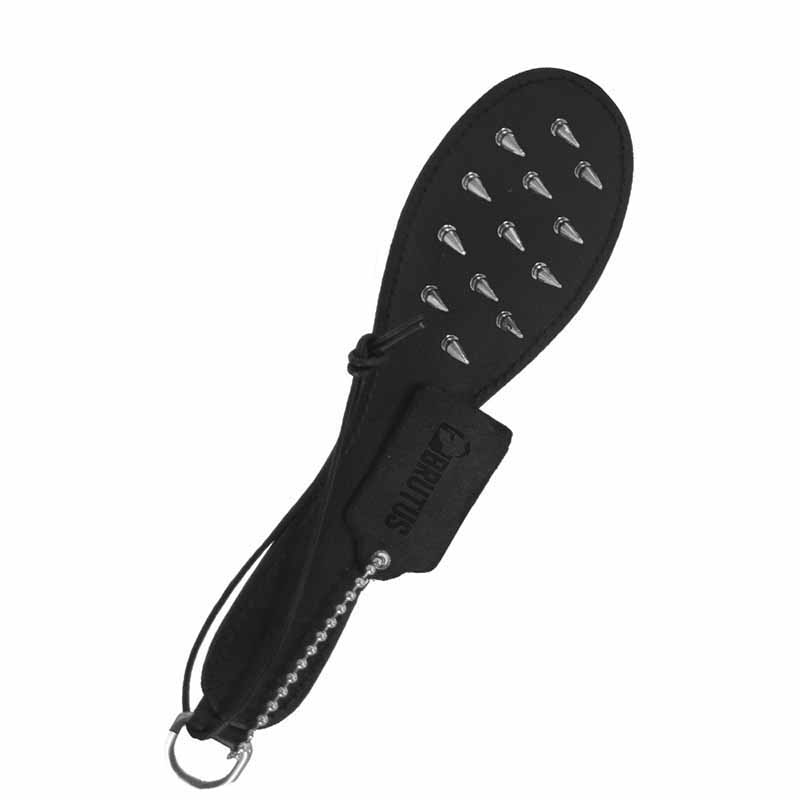 BRUTUS - Leather Spiked Hellraiser Paddle - Desireshop.nl