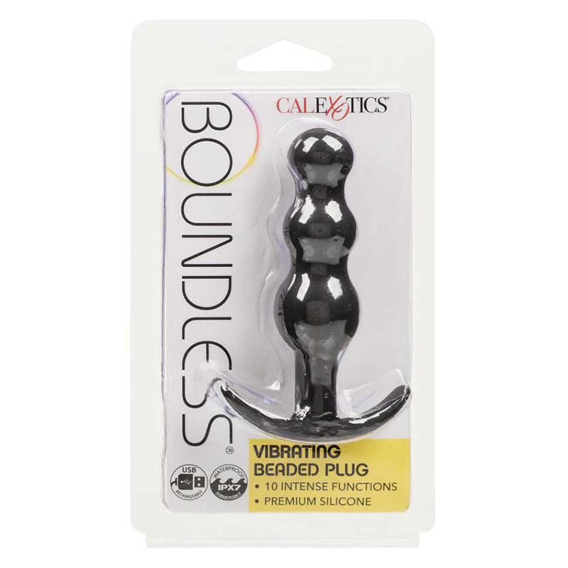 Boundless Vibrating Beaded Plug - Desireshop.nl