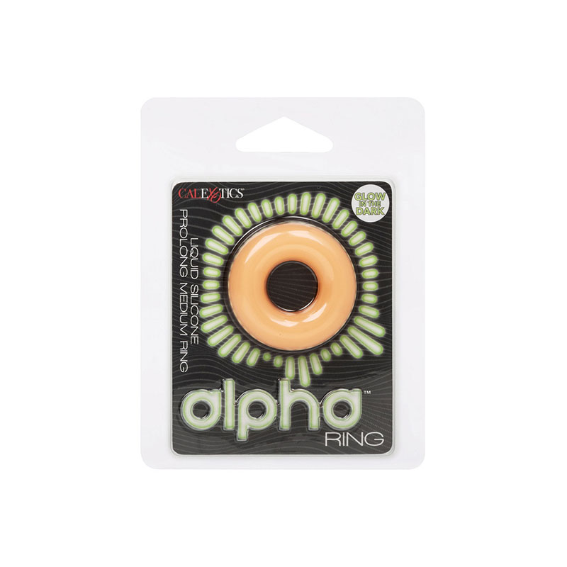 CalExotics - Alpha Glow In The Dark Liquid Silicone Ring - Desireshop.nl