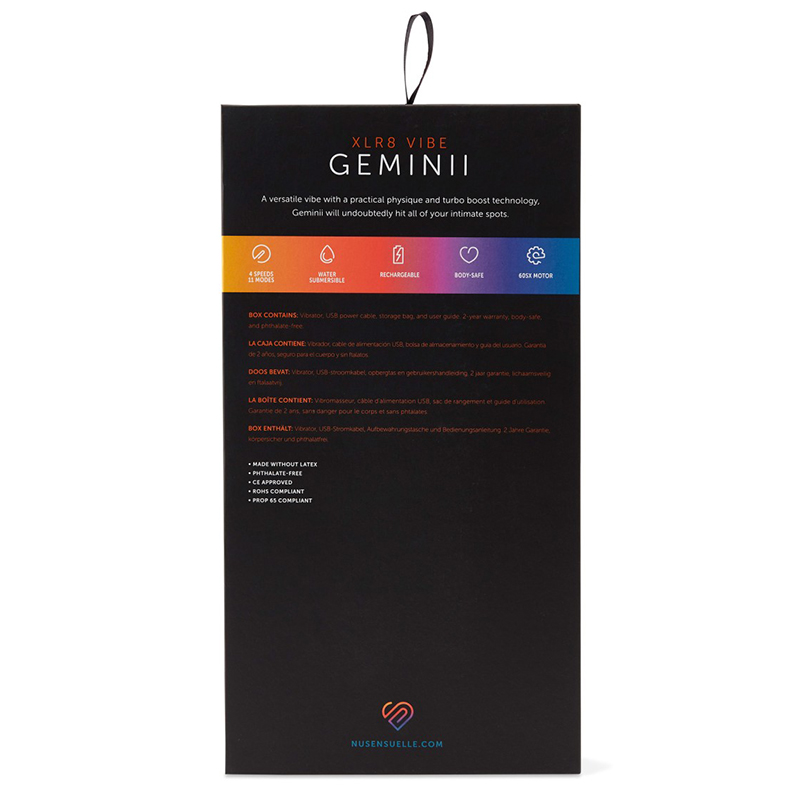 Nu Sensuelle – Geminii XLR8 Vibe - Afbeelding 2
