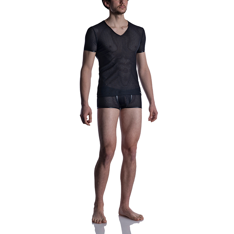 Manstore - M2008 V-Neck Tee Low - Desireshop.nl