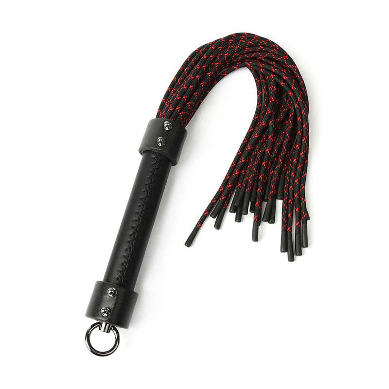 Hidden Desire - Genuine Leren Knot Flogger - Desireshop.nl