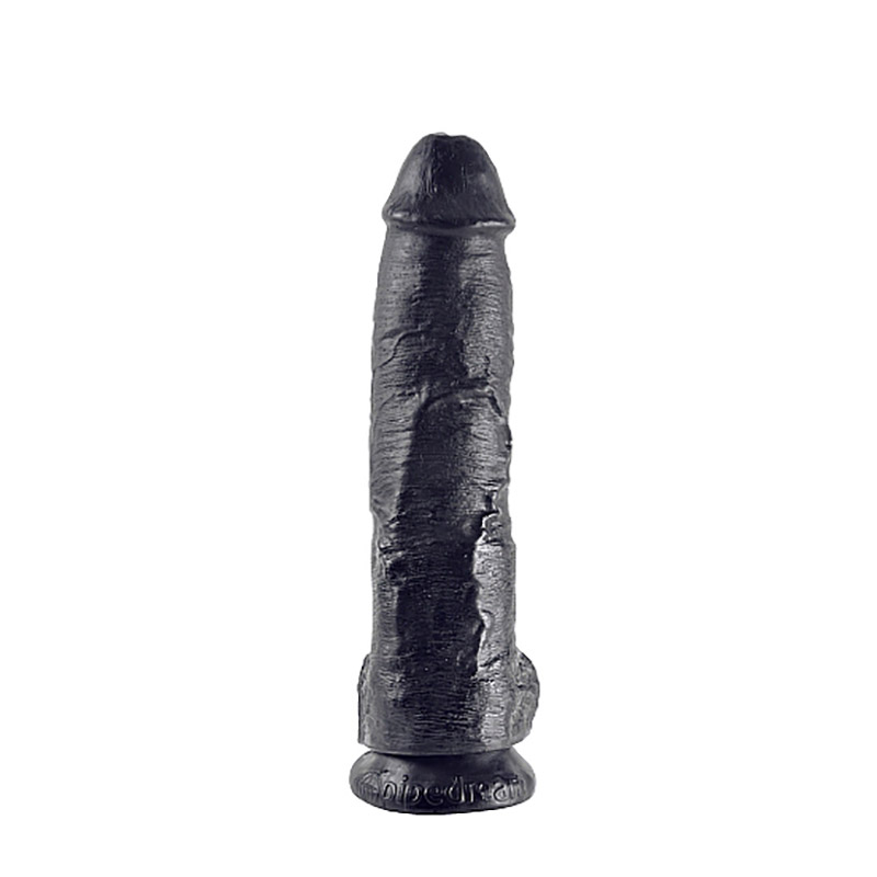 10 Inch Dildo Met Ballen Black - Desireshop.nl - Alkmaar