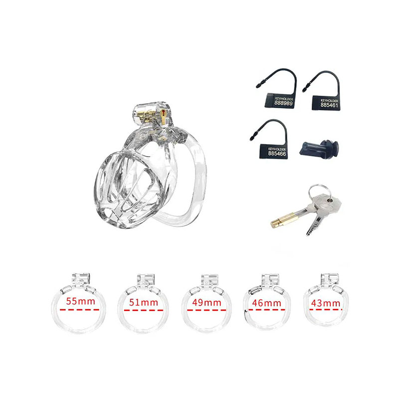 P-Cage PC08 - Peniskooi Maat S - Transparant - Desireshop.nl