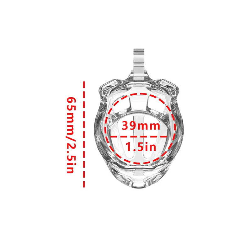 P-Cage PC08 - Peniskooi Maat S - Transparant - Desireshop.nl