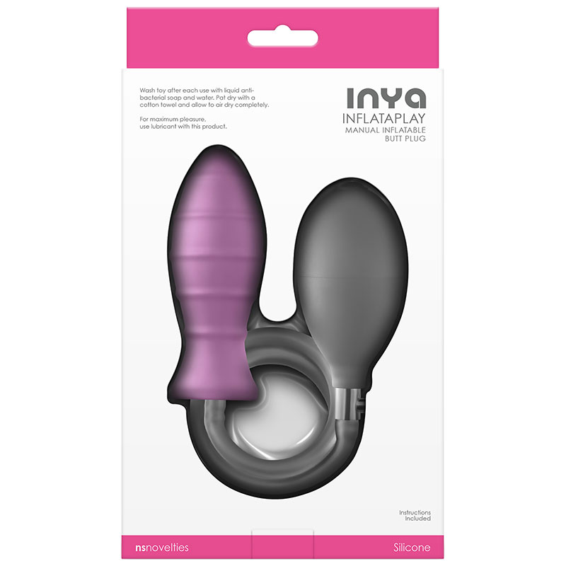 Renegade - InflataPlay Opblaasbare Buttplug - Desireshop.nl