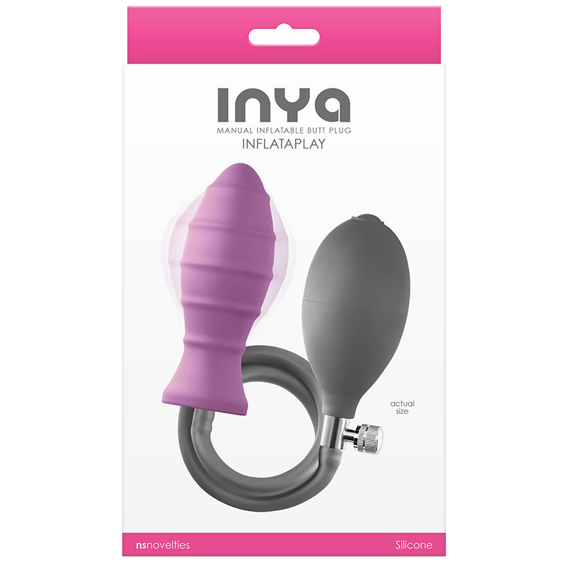 Renegade - InflataPlay Opblaasbare Buttplug - Desireshop.nl