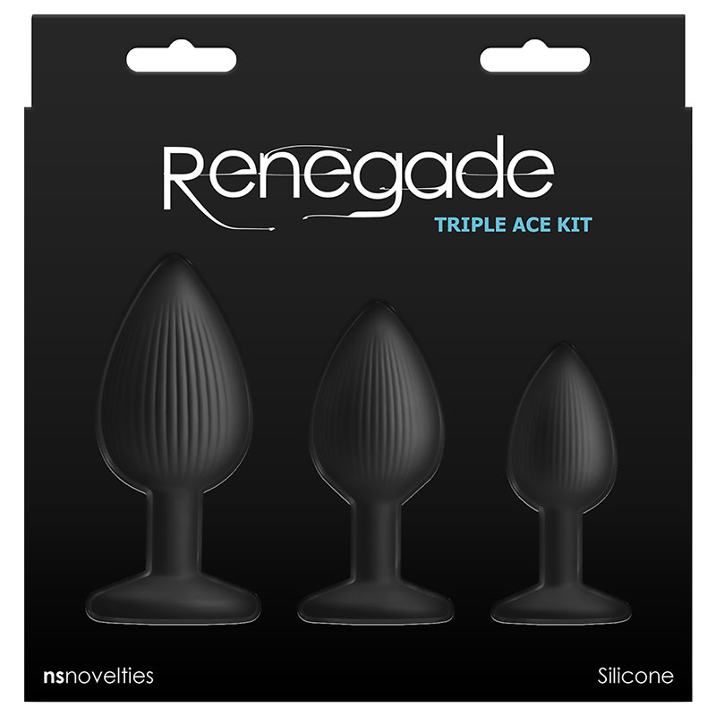 Renegade - Triple Ace Kit Buttplug Set - Desireshop.nl