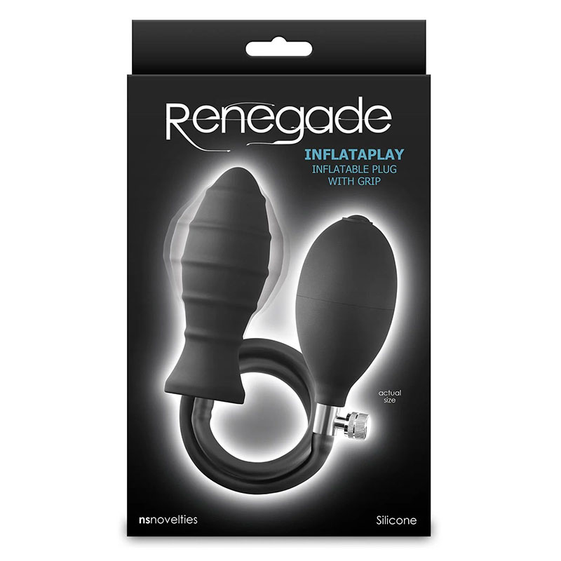 Renegade - InflataPlay Opblaasbare Buttplug - Desireshop.nl