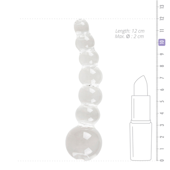 Icicles No. 66 Clear - Glazen dildo - Desireshop.nl - Alkmaar