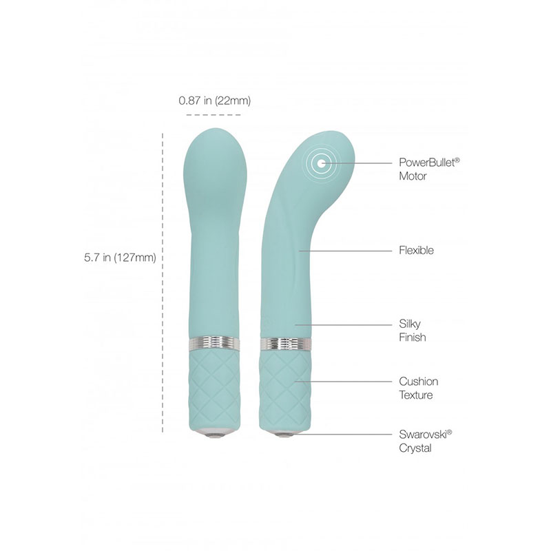 Racy G-Spot Vibrator Green - Pillow Talk - Desireshop.nl