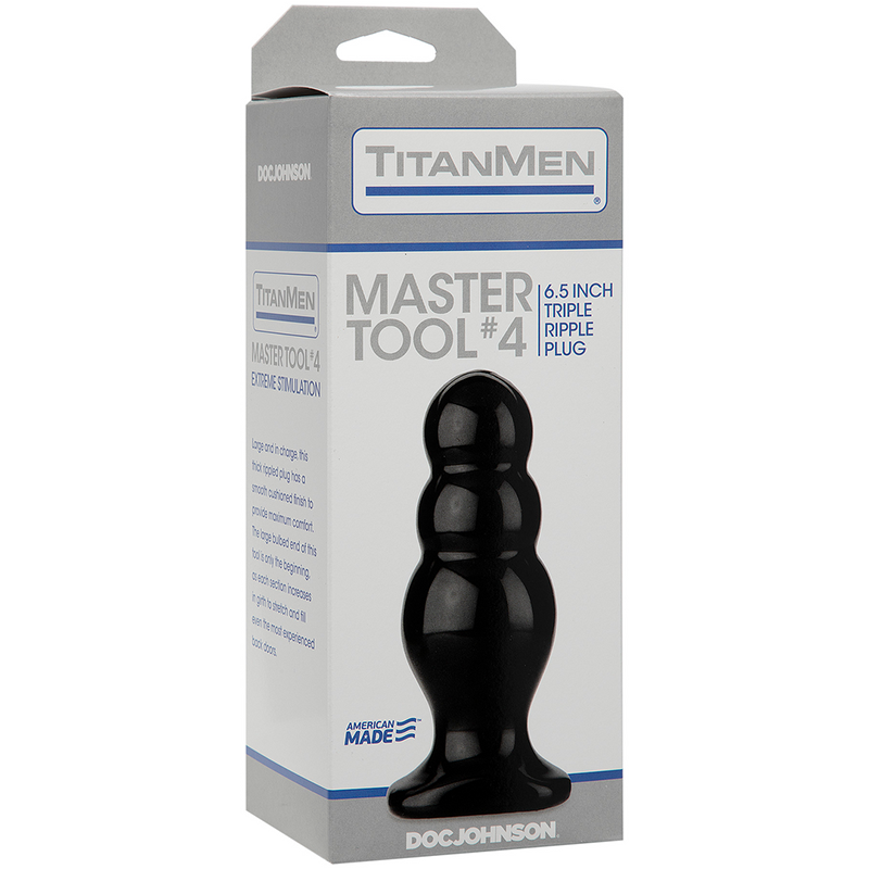 Doc Johnson - Master Tool 4 - Buttplug 15 cm - Afbeelding 2