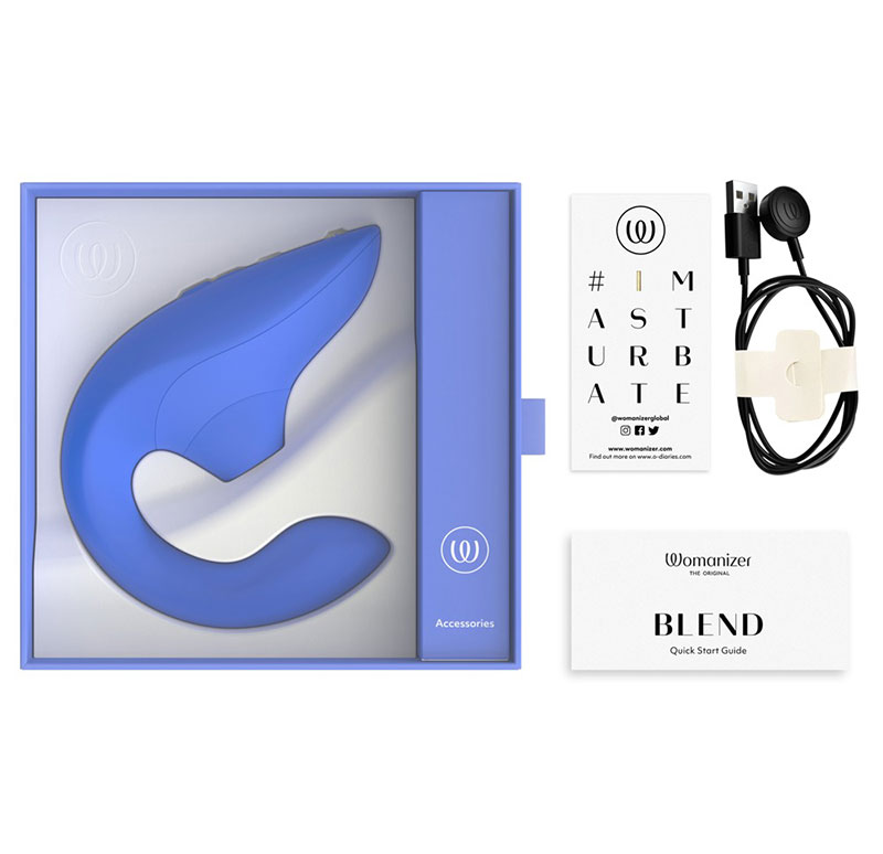 Womanizer - BLEND Blauw - Desireshop.nl