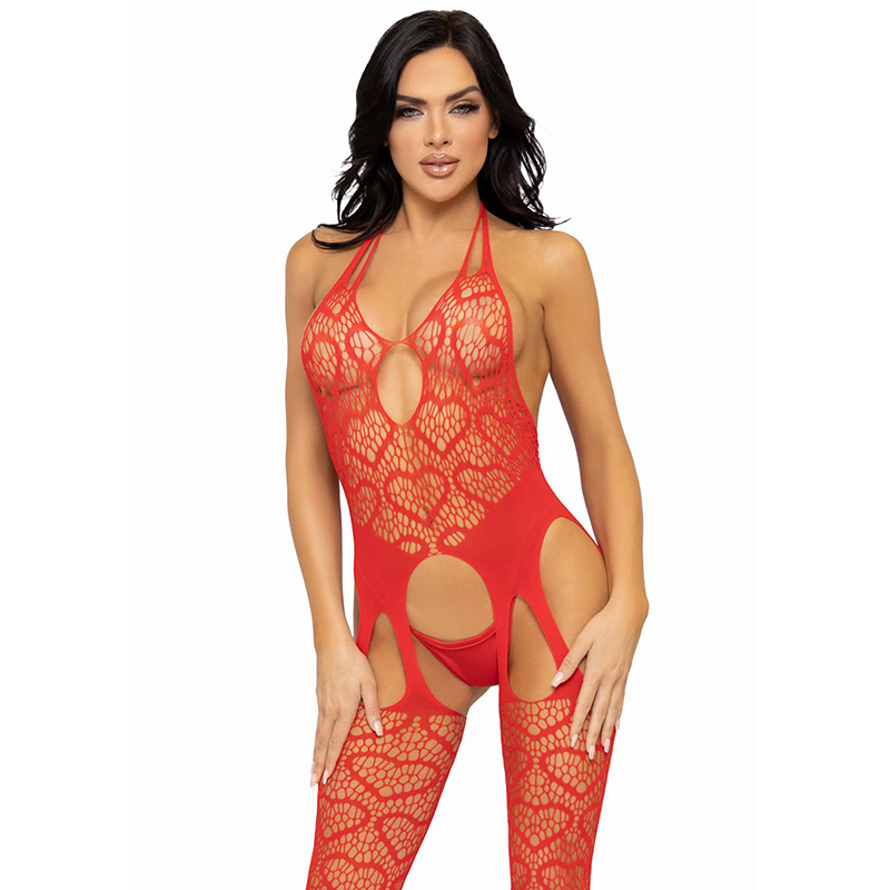 Leg Avenue – Net suspender bodystocking - Afbeelding 4