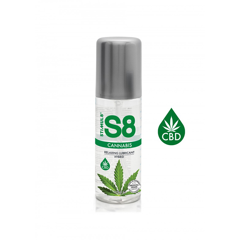 S8 Hybrid Cannabis Lube 125ml - Desireshop.nl