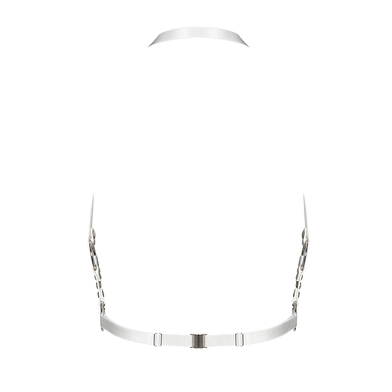 Obsessive – A759 Harnas wit - Afbeelding 3