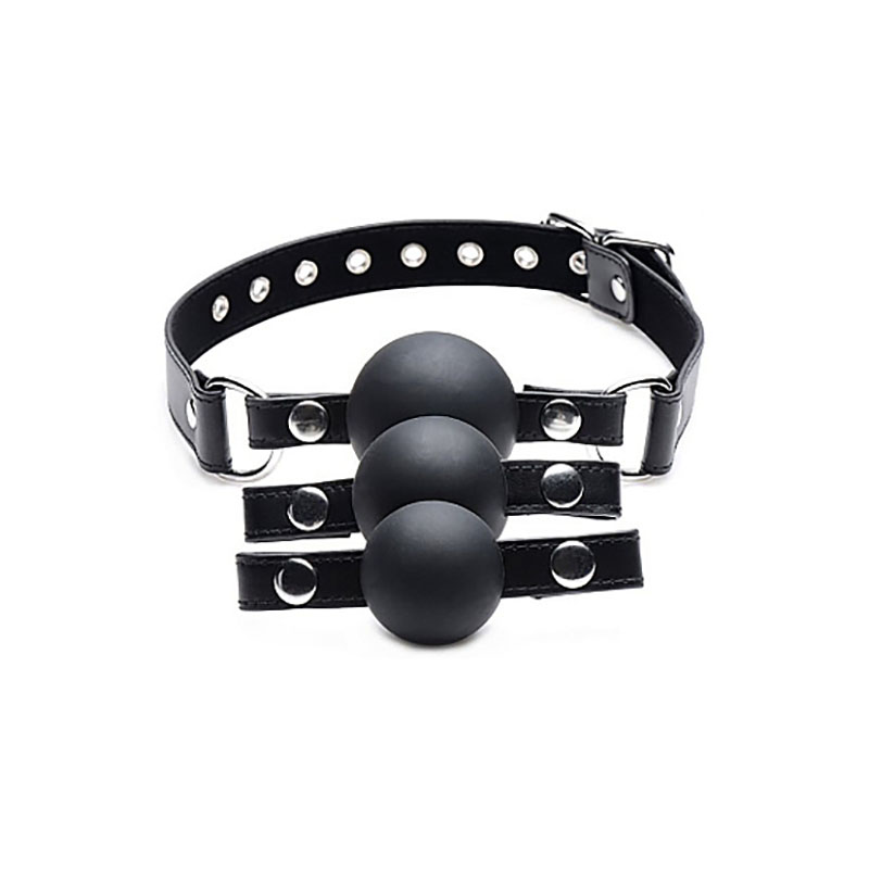 Silicone Ball Gag Set kopen - Desireshop.nl