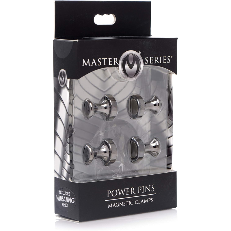XR Brands - Power Pins Magneet Tepelklemmen - Desireshop.nl