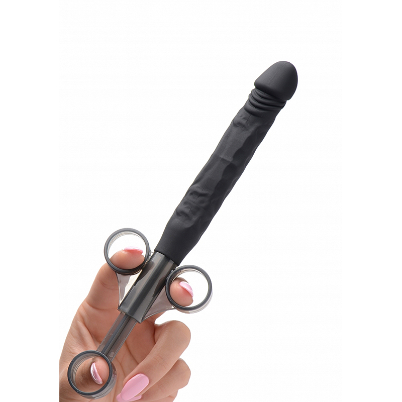 Master Series – Jizz Shooter Silicone Dildo Lube Launcher - Afbeelding 2