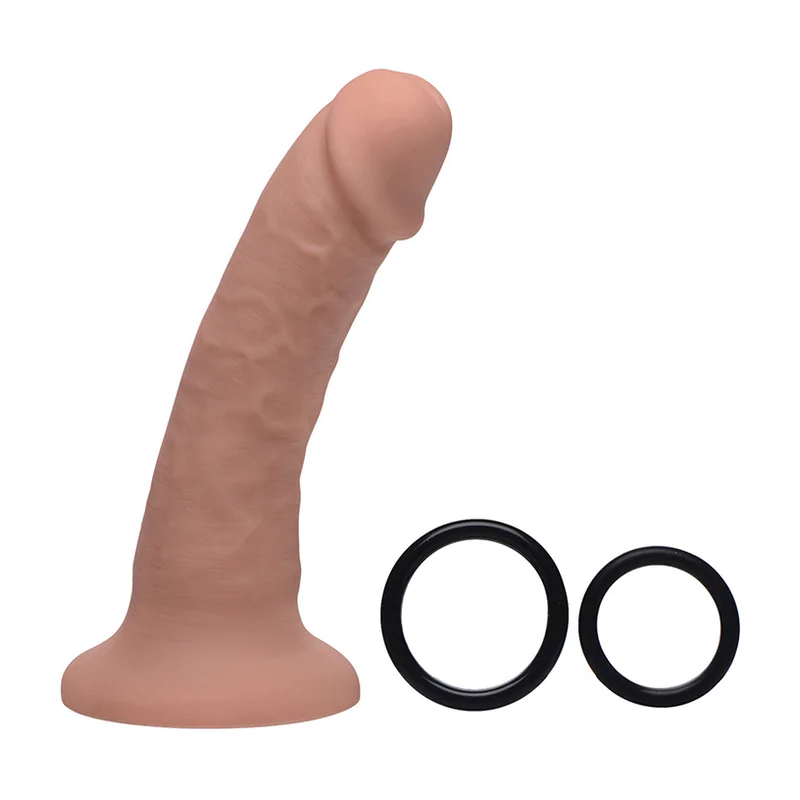XR Brands – Seducer harnas met 18 cm Siliconen dildo - Desireshop.nl