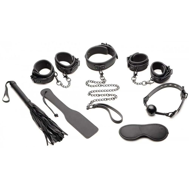 XR Brands - Master of Kink 10pc Deluxe Bondage Set - Desireshop.nl