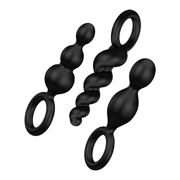 Satisfyer Booty Call Plugs Black - Desireshop.nl