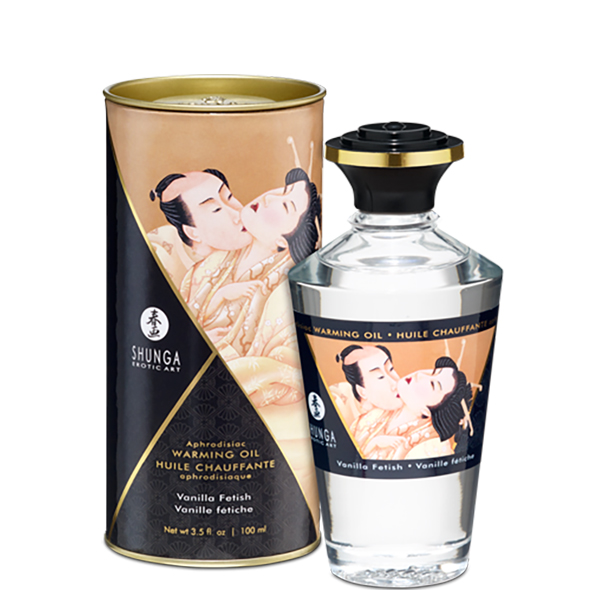 Shunga Aphrodisiac Verwarmende Olie Vanille - Desireshop.nl