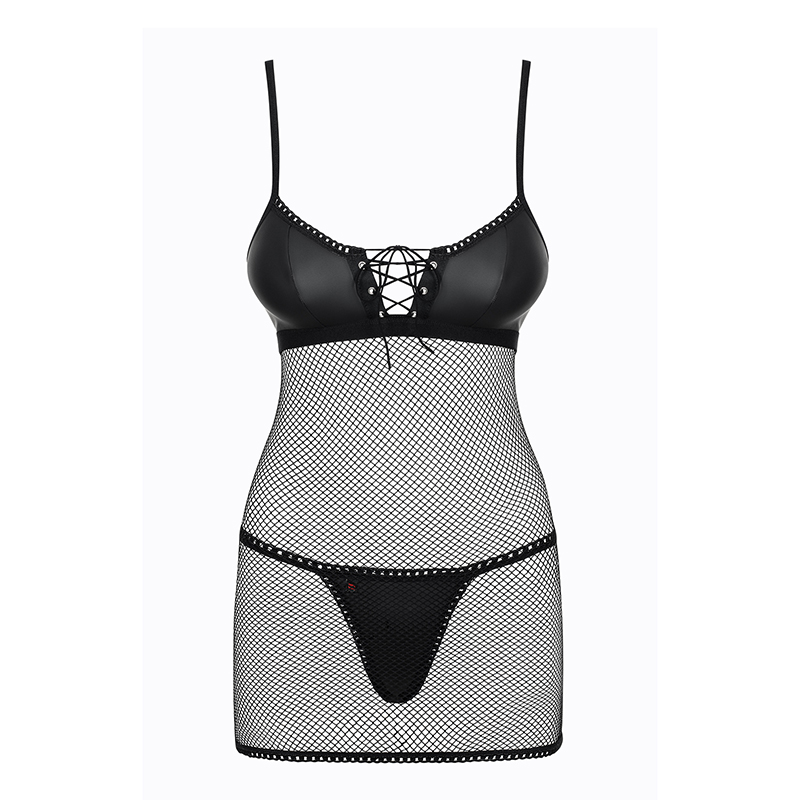 Obsessive Redella Chemise + String - Desireshop.nl