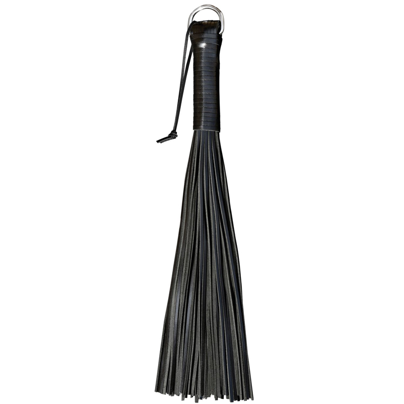 Leather Whip Black - Desireshop.nl