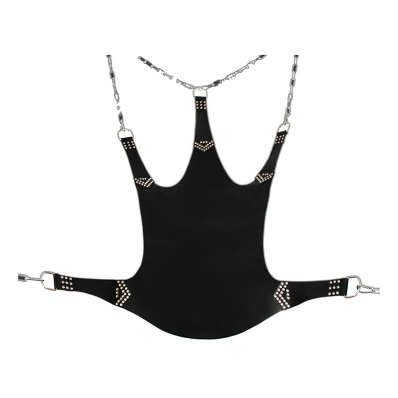 lederen 5 punts sling - Desireshop.nl