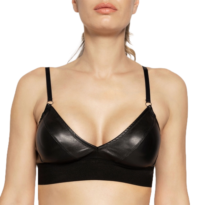 Patrice Catanzaro – Jade PU Lederen BH - Desireshop.nl