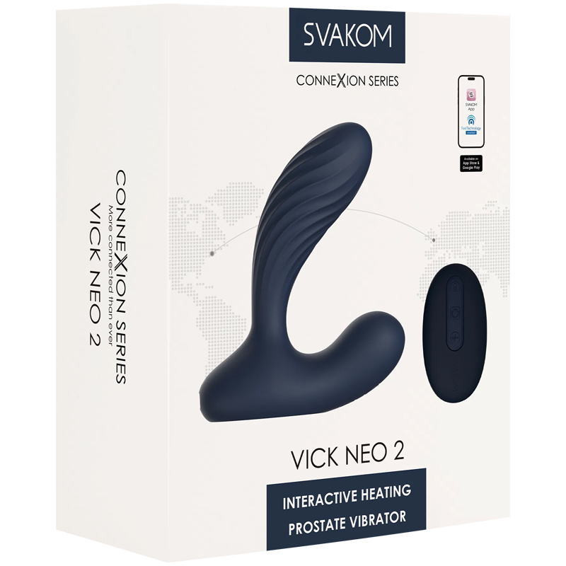 Svakom - Vick Neo 2 Prostaat Vibrator met App Besturing - Desireshop.nl