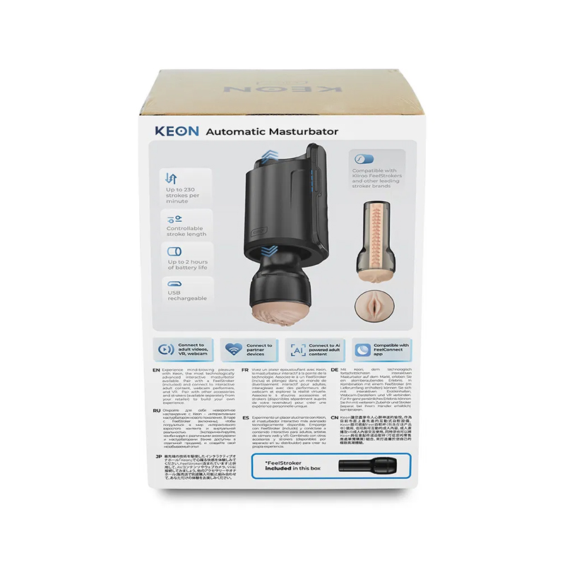 Kiiroo - Keon Automatic Masturbator - Desireshop.nl