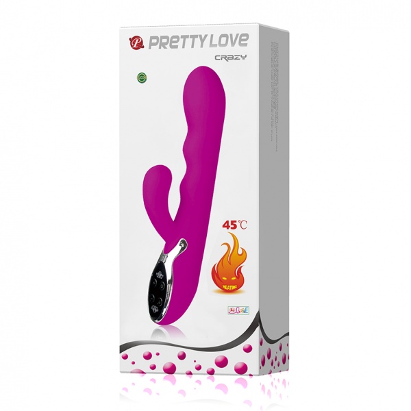 Pretty Love Crazy - Rabbit vibrator - Desireshop.nl