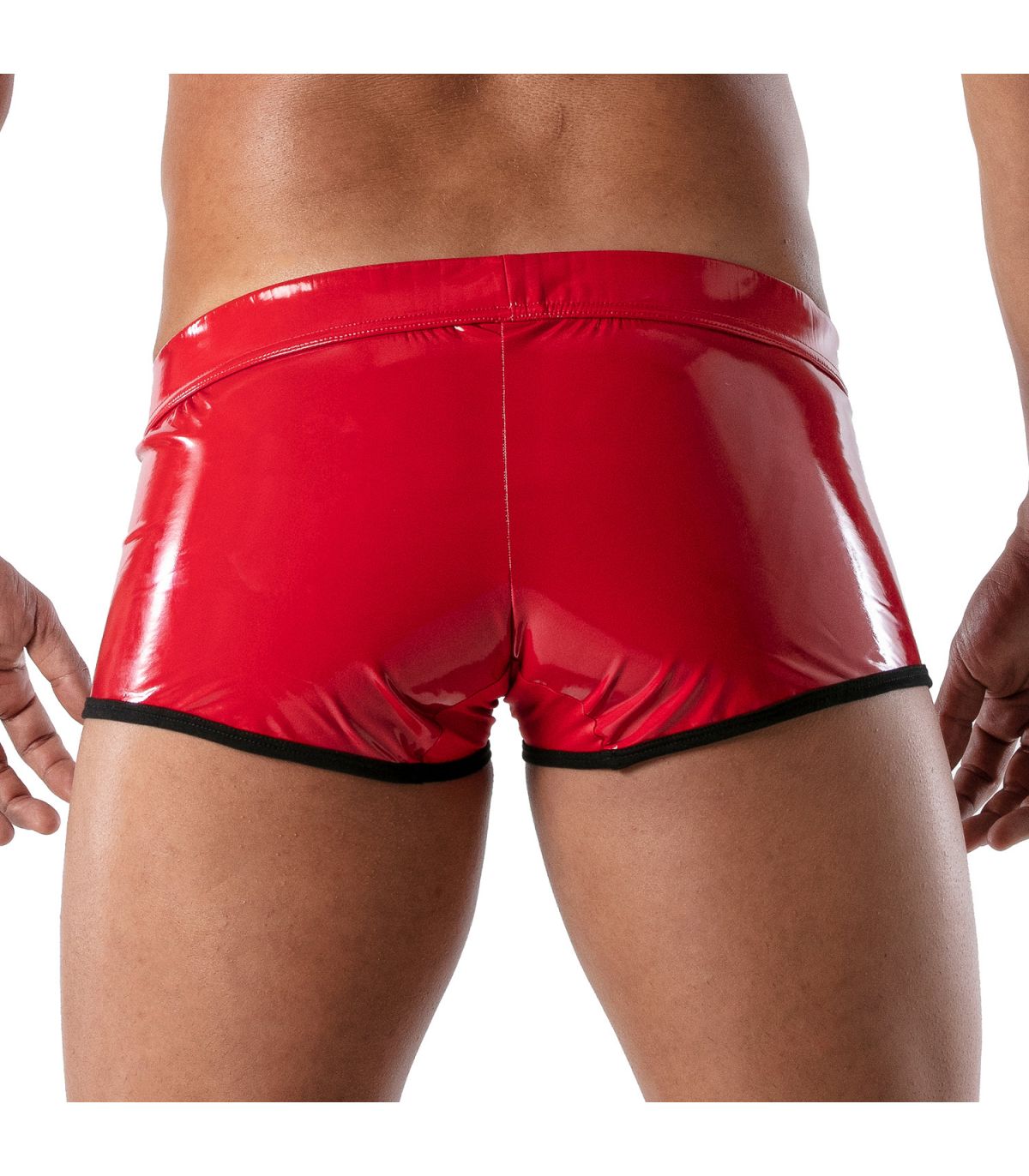 TOF-Paris - Stretchvinyl Boxershort Rood - Afbeelding 5