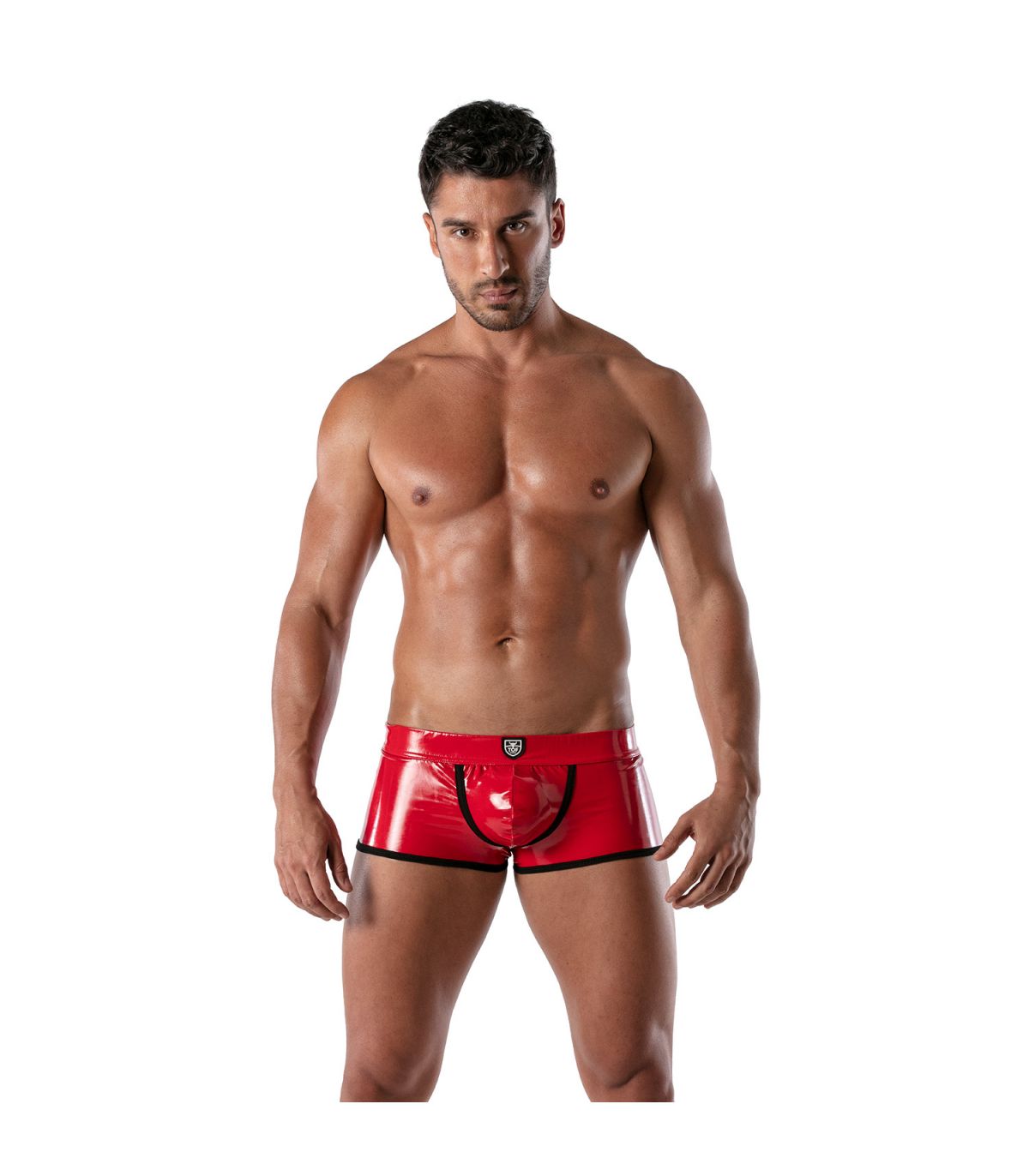 TOF-Paris - Stretchvinyl Boxershort Rood - Afbeelding 3