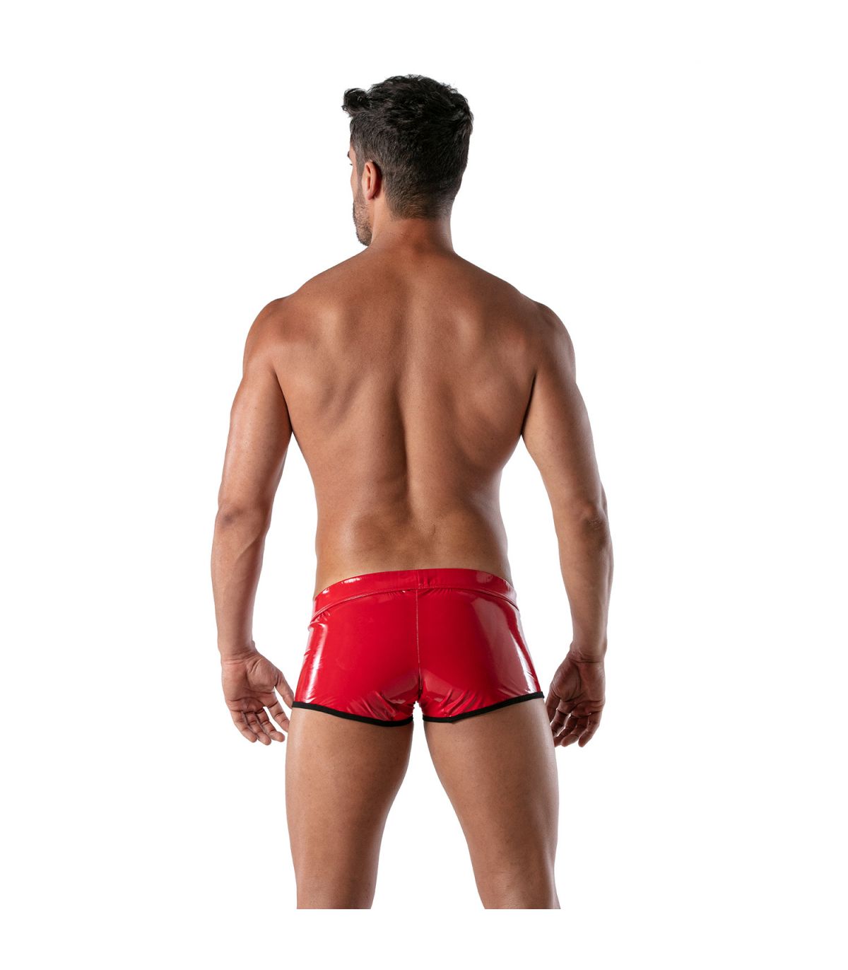 TOF-Paris - Stretchvinyl Boxershort Rood - Afbeelding 2