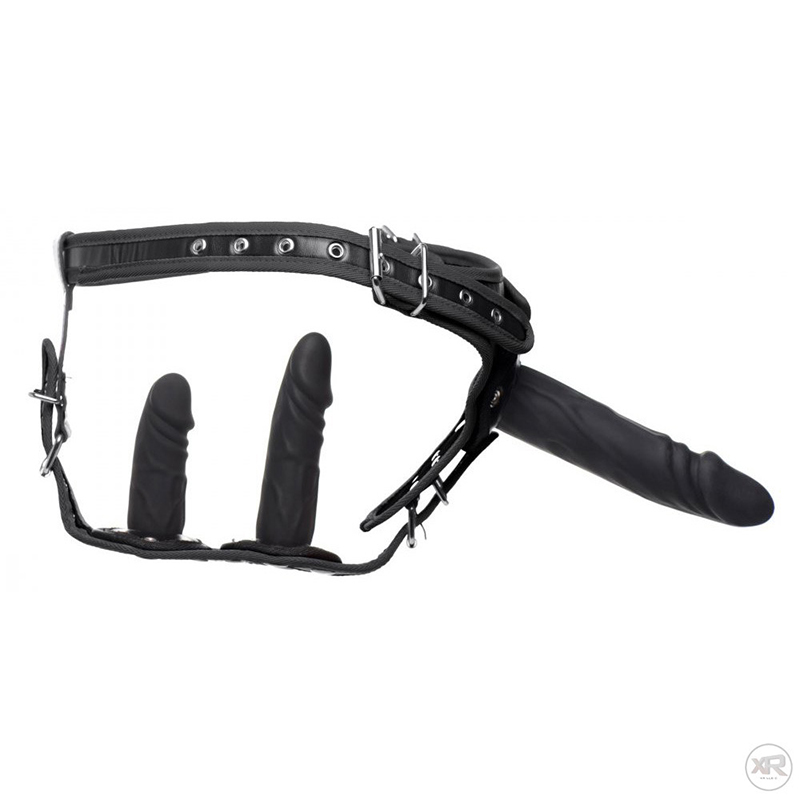 Double Penetration Strap On Harness - Desireshop.nl